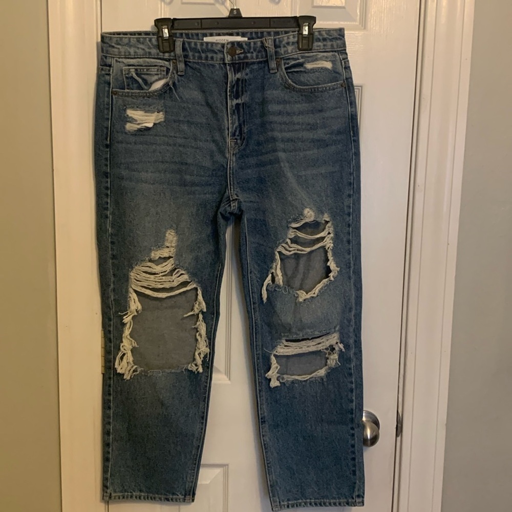 NWT HIDDEN Bailey Boyfriend Jeans Size 31